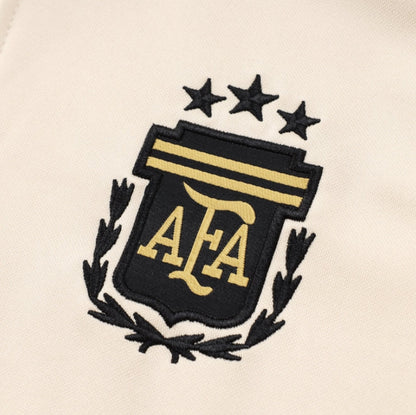 Argentina 2024 Black and Beige Tracksuit