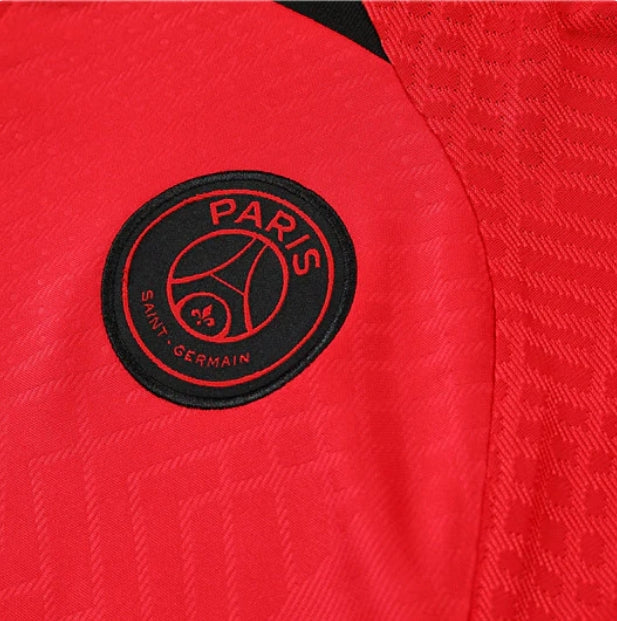 PSG Paris Saint Germain Black and Red Tracksuit II