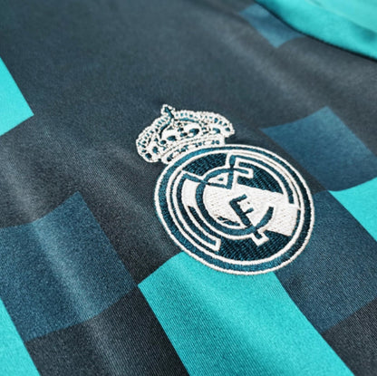 Real Madrid 2017-2018 Long Sleeve Away Kit