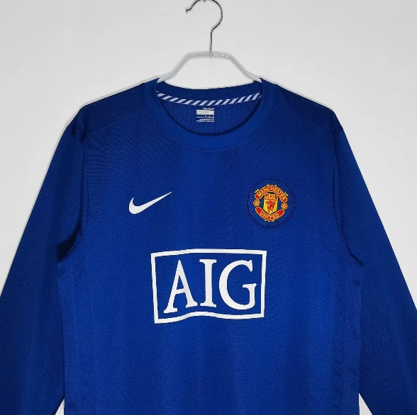 Manchester United 2008-2009 Away Kit Long Sleeve