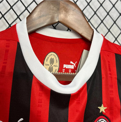 AC Milan Home 24/25 Jersey Kids Size