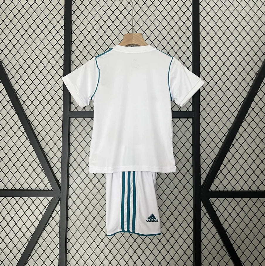 Real Madrid 17/18 Home Jersey Kids Size