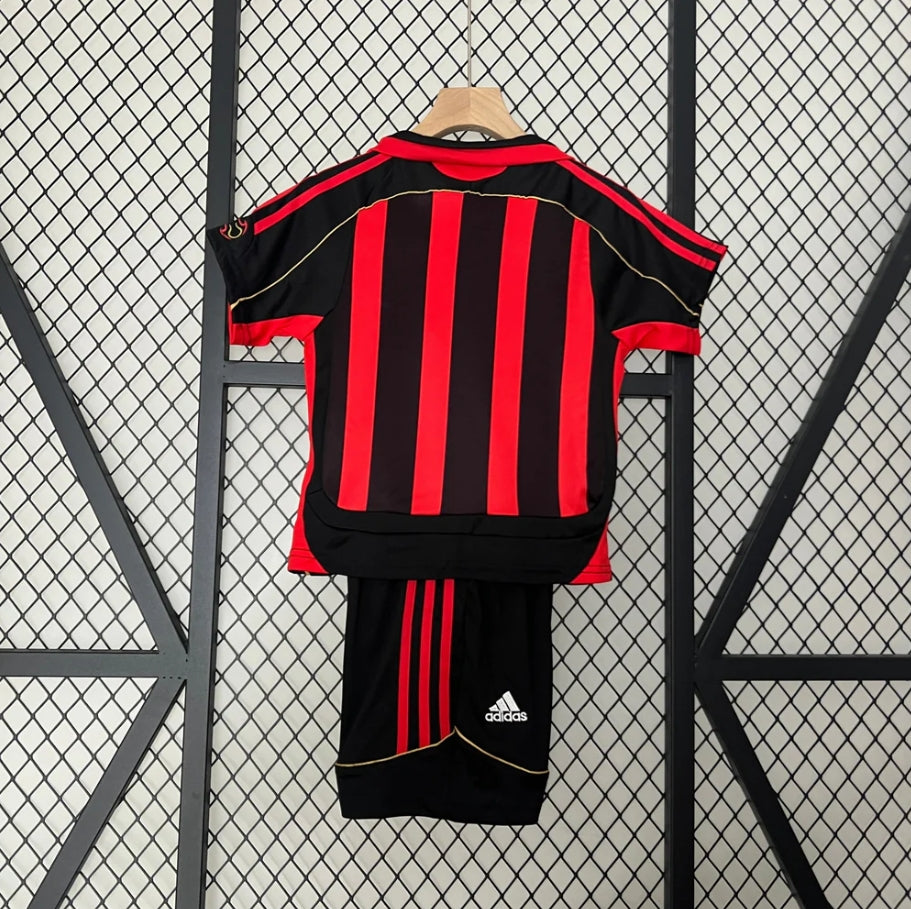 AC Milan Retro 06/07 Home Jersey Kids Size