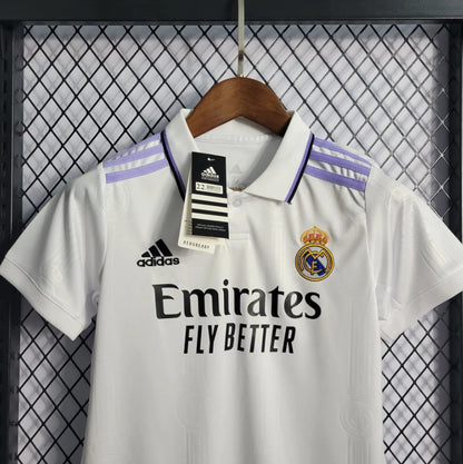 Real Madrid 22/23 Home Jersey Kids Size