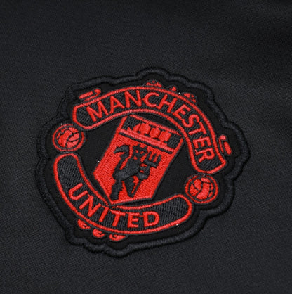 Manchester United Black and Red Tracksuit