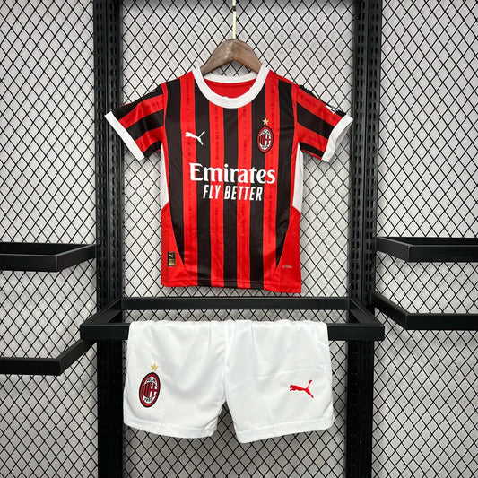 AC Milan Home 24/25 Jersey Kids Size