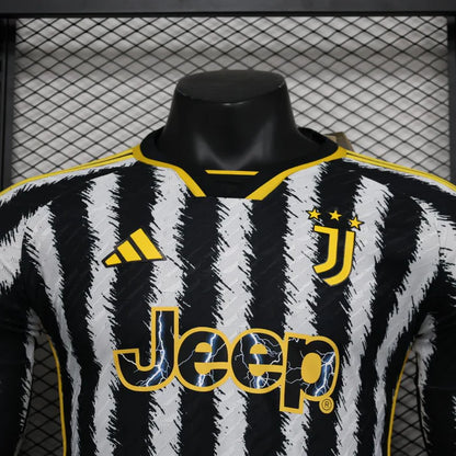 Juventus 23-24 Long Sleeve Home Kit