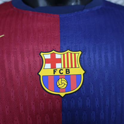 24/25 Barcelona Long Sleeve Home Kit