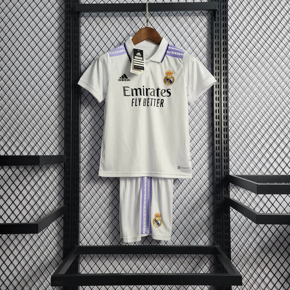 Real Madrid 22/23 Home Jersey Kids Size