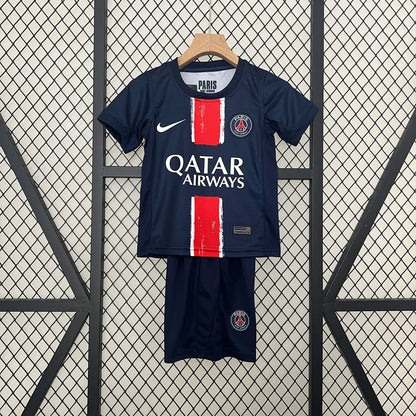 PSG Paris Home 24/25 Jersey Kids Size