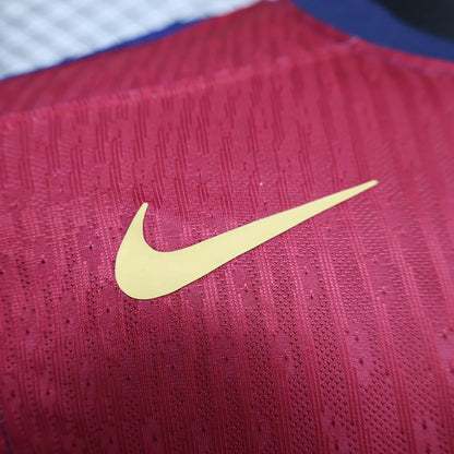 24/25 Barcelona Long Sleeve Home Kit