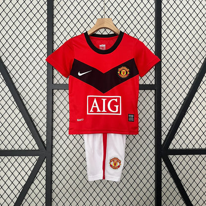 Manchester United Retro 09/10 Home Jersey Kids Size