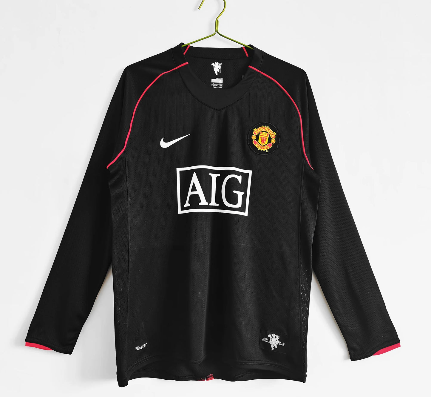 Manchester United 2007-2008 Away Kit Long Sleeve