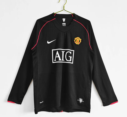 Manchester United 2007-2008 Away Kit Long Sleeve