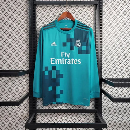 Real Madrid 2017-2018 Third Kit Long Sleeve