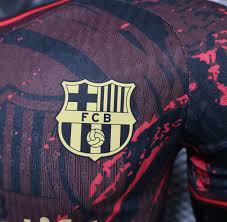 Barcelona "Crimson Shadows" Limited Jersey