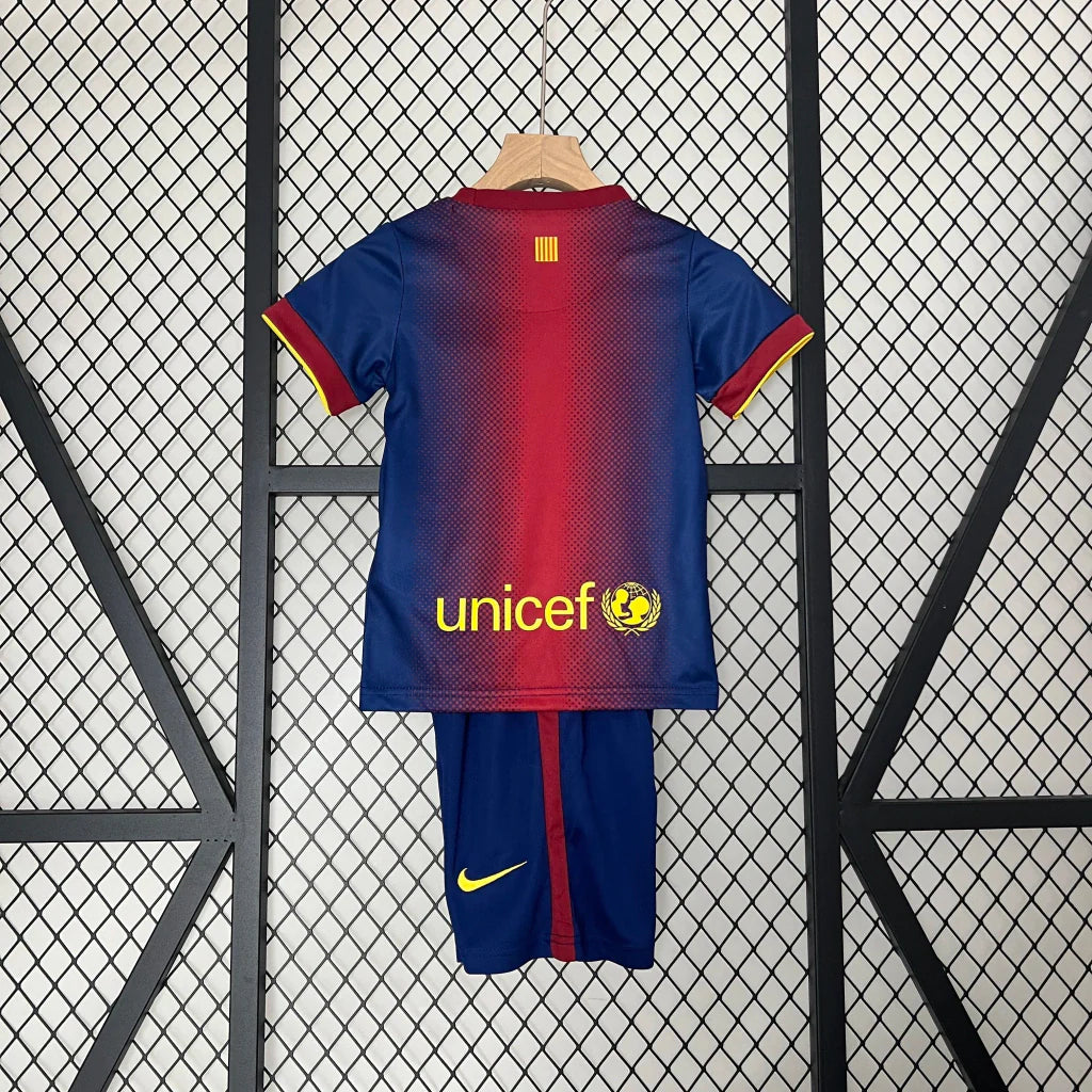 Barcelona 12/13 Home Jersey Kids Size