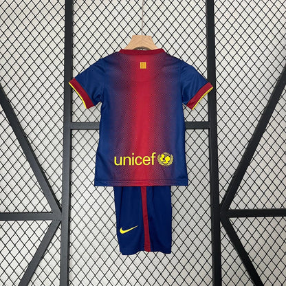 Barcelona 12/13 Home Jersey Kids Size